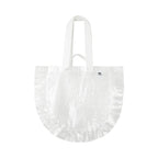 CryingCenter Shell Pleated Woven Bag
