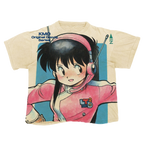 MELANIN Niche Cartoon Illustration Retro Short Sleeve T Shirt