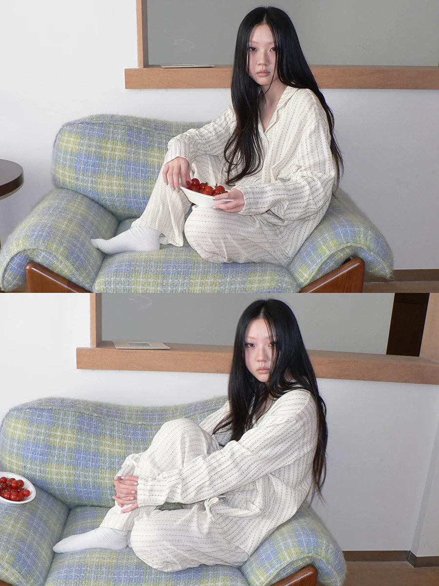 Ang: Project Star Double Yarn Comfortable Loungewear Set