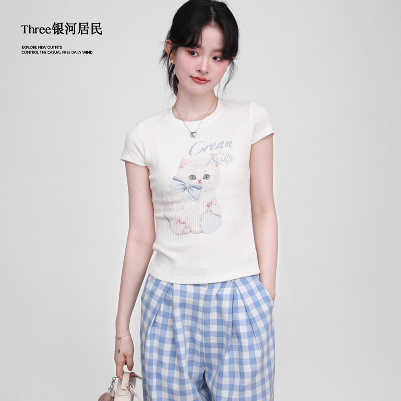 Three Sweet and Spicy Slim Short Tee