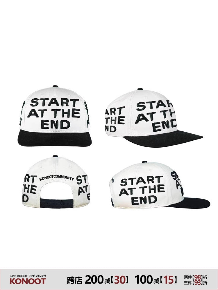 KONOOT from the finish line Color matching micro-curved baseball hat
