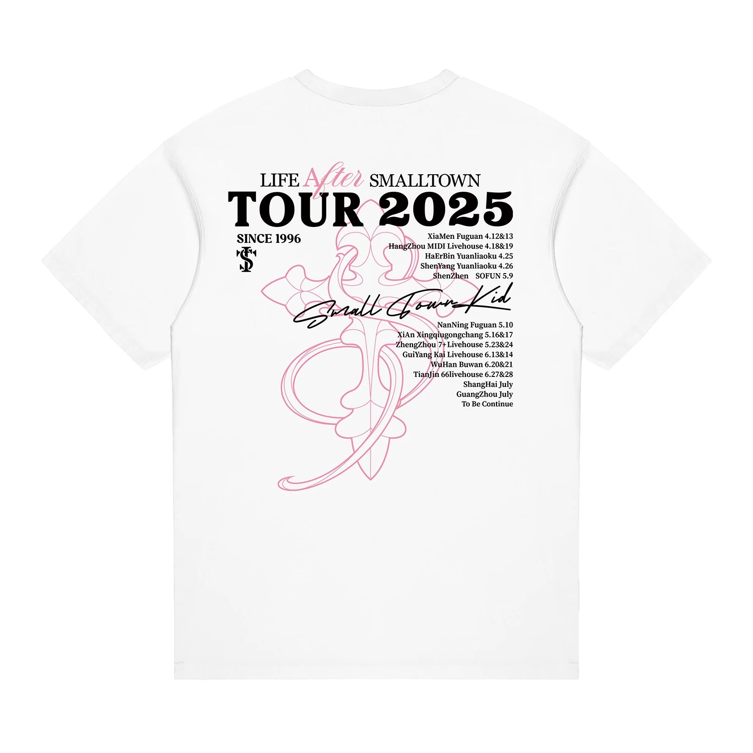 LAST Tour ASEN Same Style Baroque Short Sleeve T