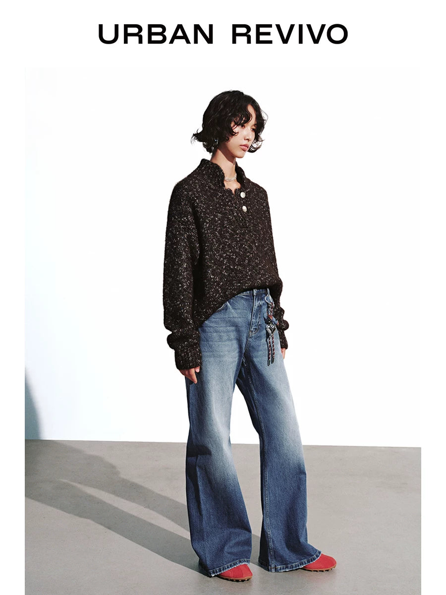 Urban Revivo Retro Fun Hanging Jeans