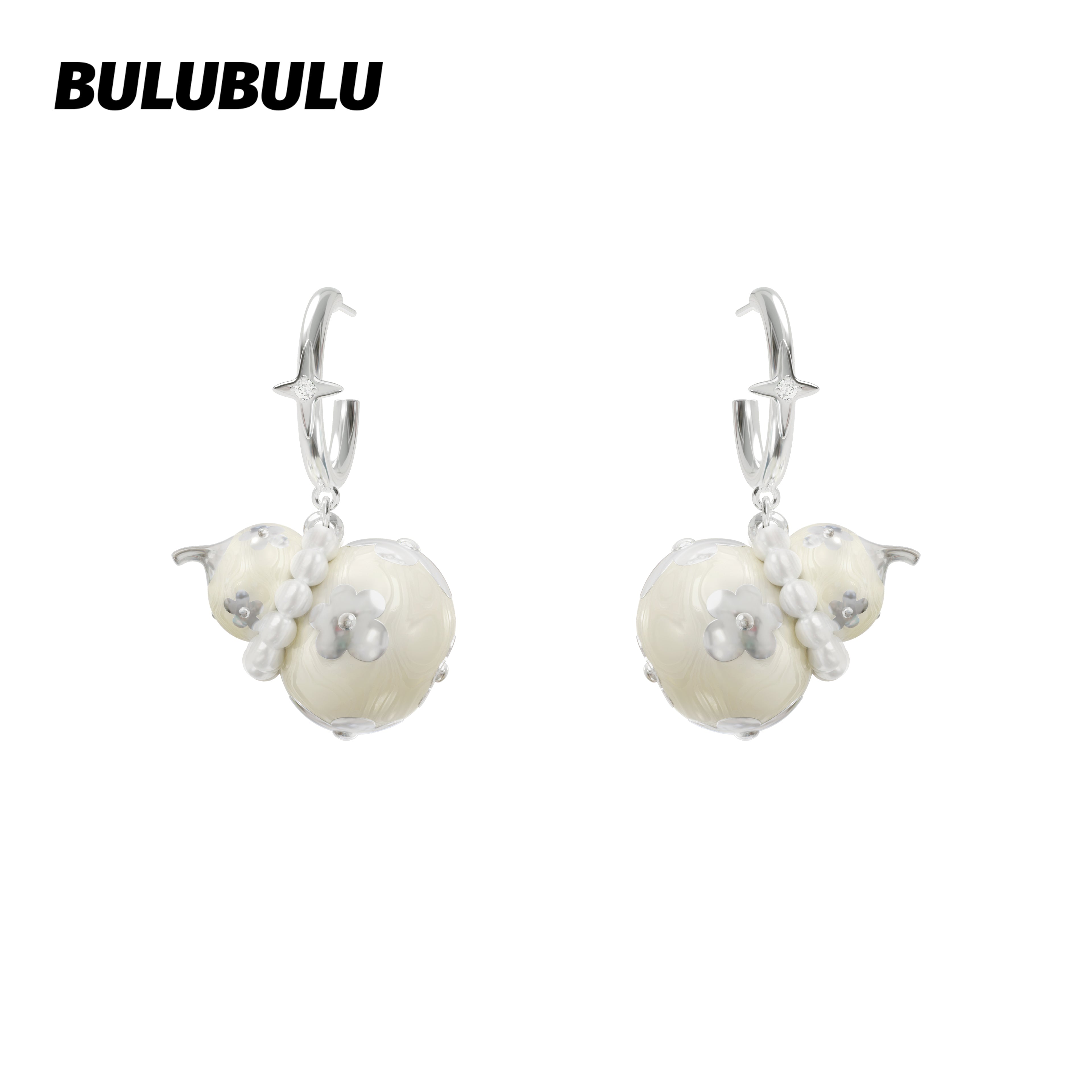 BULUBULU Small Pumpkin Earrings