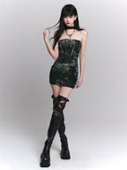 LADYGHOST Sexy Hottie Neck-wrapped Dress