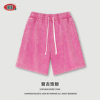 BE heavy 100% Cotton retro washed Shorts