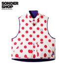 SONDER SHOP OFFWINTER Polka Dot Double Sided Vest