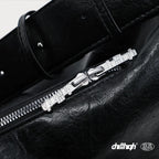 ChillHigh Leather Minimalist Large Capacity Messenger Bag