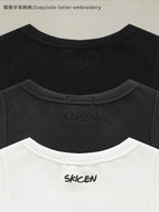 Summer Elastic Thick Thread Tight Boxer Vest Sleeveless Tee