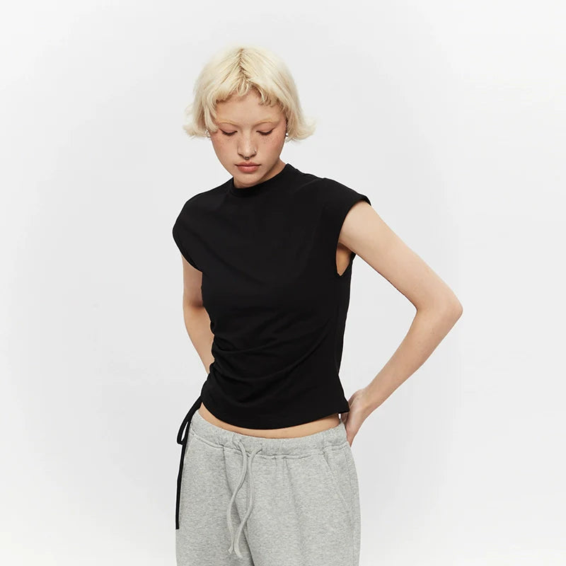 AIRHOOD Waist Front Shoulder Sleeveless Vest