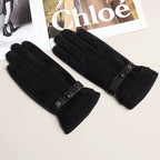 St. John's Goatskin Touch Screen Motorcycle Gloves