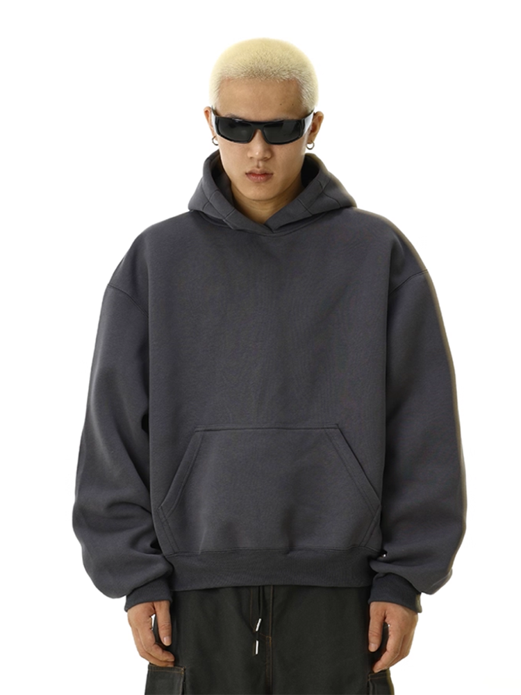 Community High Weight Clean Hooded Sweatshirt