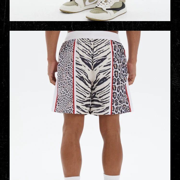 WildX Double Mesh Leopard Quad Shorts
