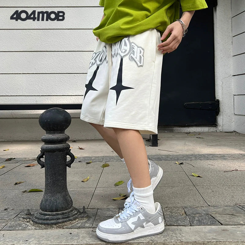 404MOB American heavy shorts Pants