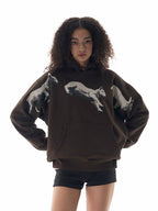 WebSurfGroup Casual Fleece Loose Pullover Sweater