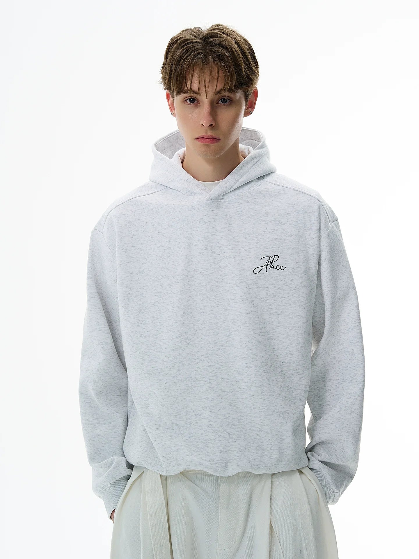 A PUEE Retro Silhouette Hooded Sweater