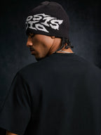 WHOOSIS Warm Outdoor Letter Knit Hat