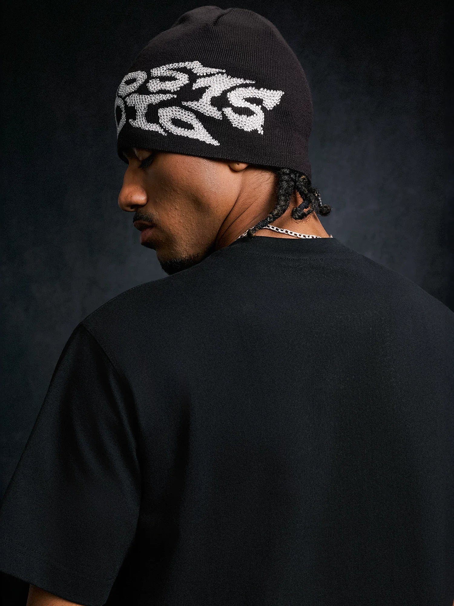 WHOOSIS Warm Outdoor Letter Knit Hat