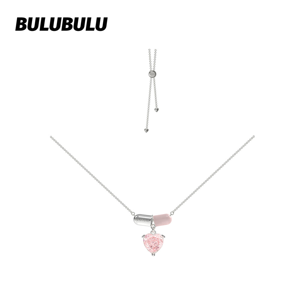 BULUBULU Pink Healing Capsule Love Earrings