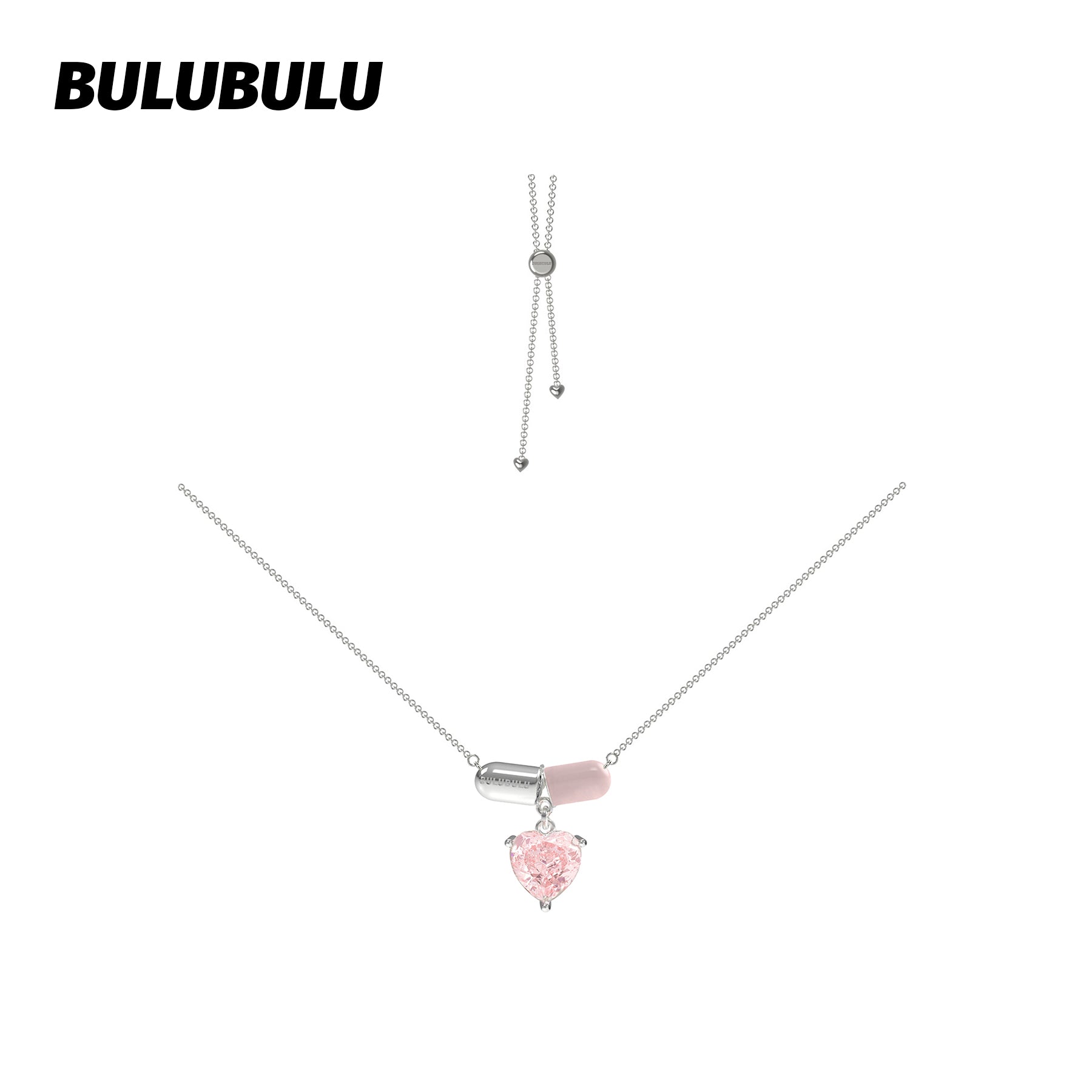 BULUBULU Pink Healing Capsule Love Earrings