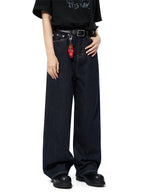 BTSG X Peoede Vintage Red Ear Denim Dark Blue Jeans