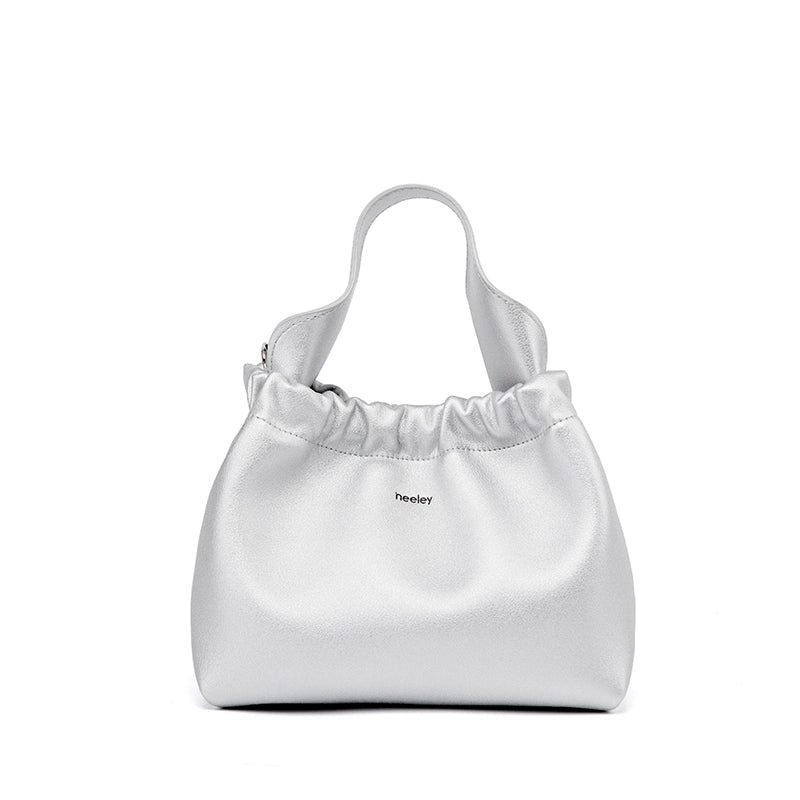 Neeley Summer Leather Cloud Crossbody Bag