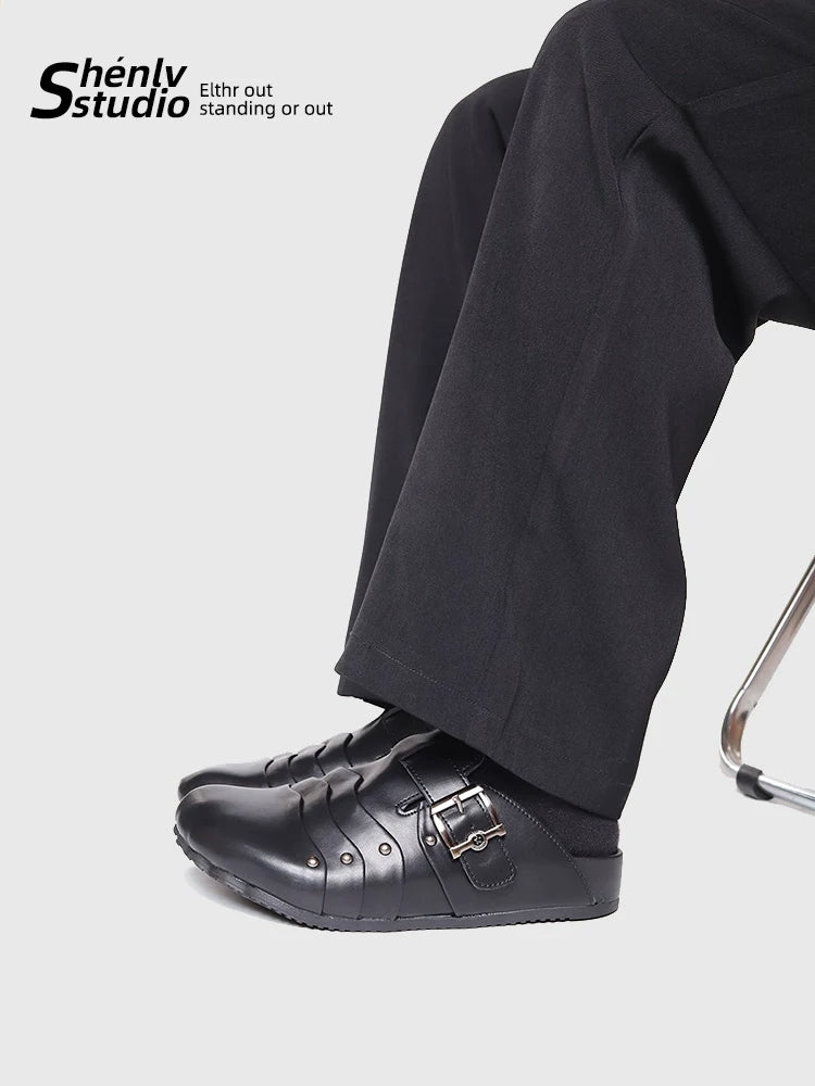 SHENLV STUDIO Multi-layer Stacked Birkenstocks