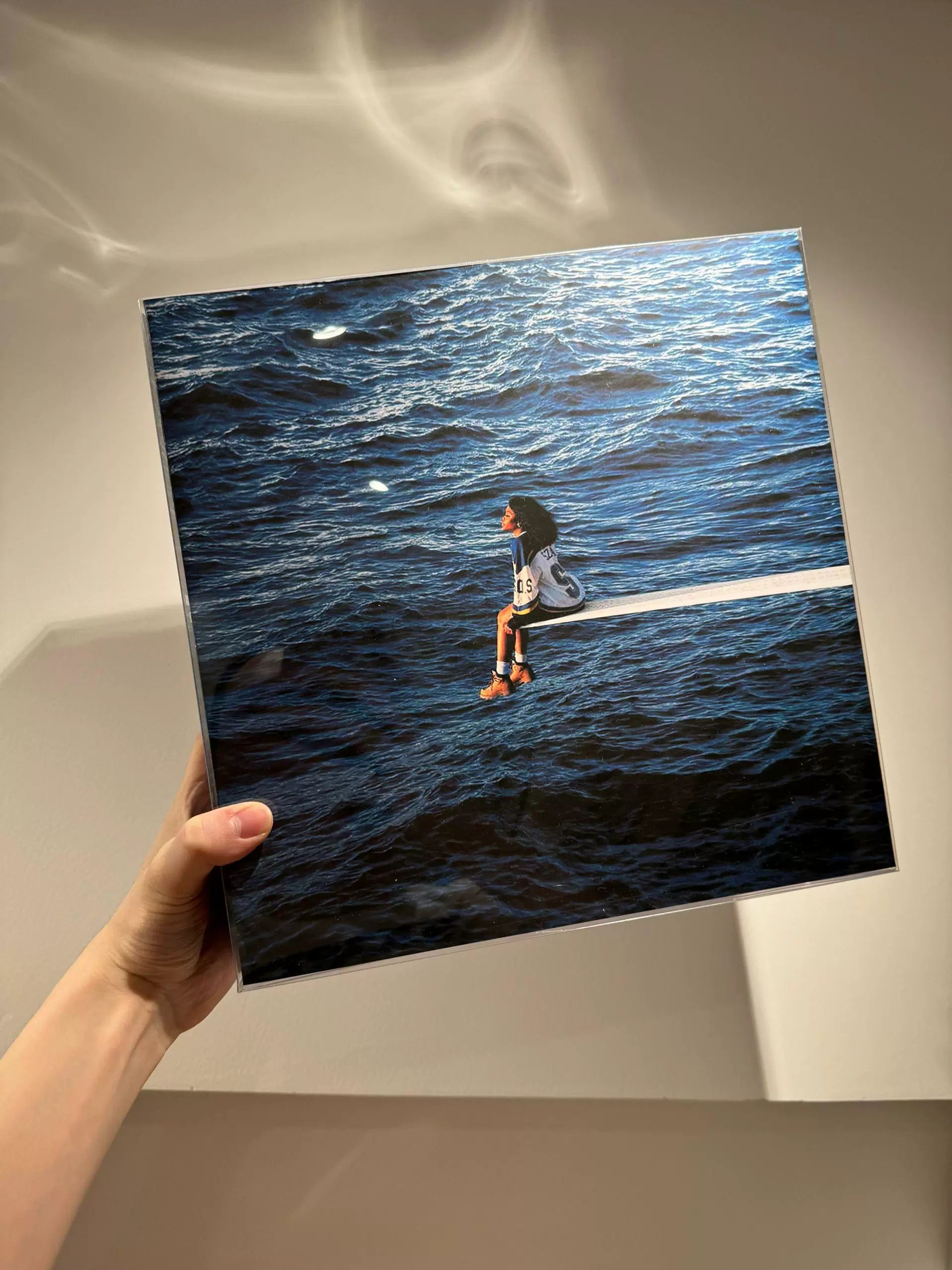 DKNT SZA SOS hand-painted graffiti Hoodie