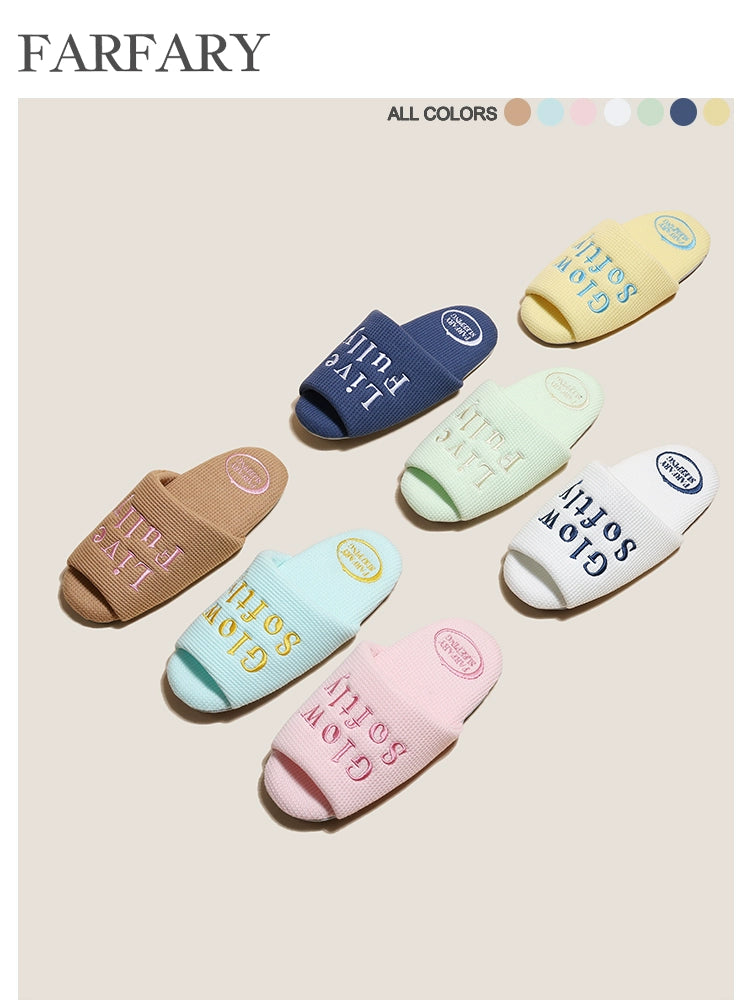 Farfary Cute Thick-Sole Silent Slippers