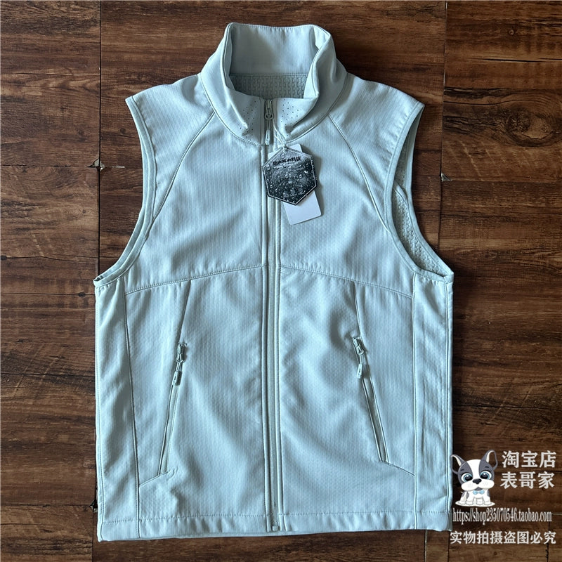 Stand Collar Lightweight Functional Vest