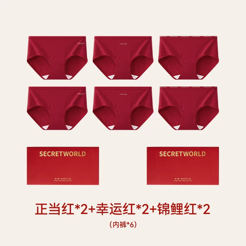 SecretWorld Cotton Crotch Underwear Sock Set