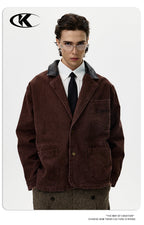 11KN Real Cowhide Lapel Jacket