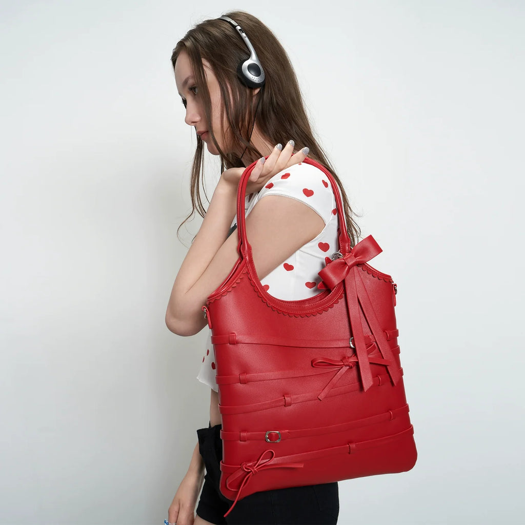 ECODAY Bow Portable Large Capacity Shoulder Bag