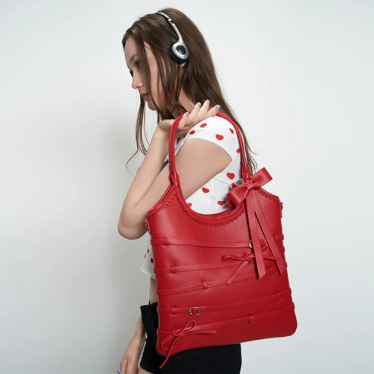 ECODAY Bow Portable Large Capacity Shoulder Bag