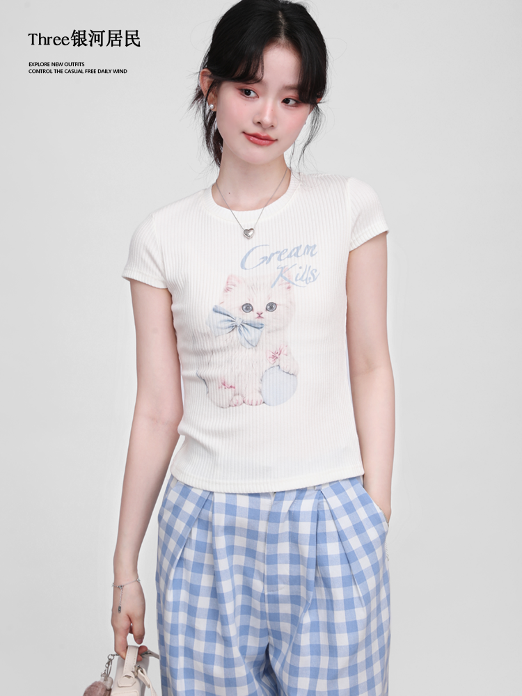 Three Sweet and Spicy Slim Short Tee