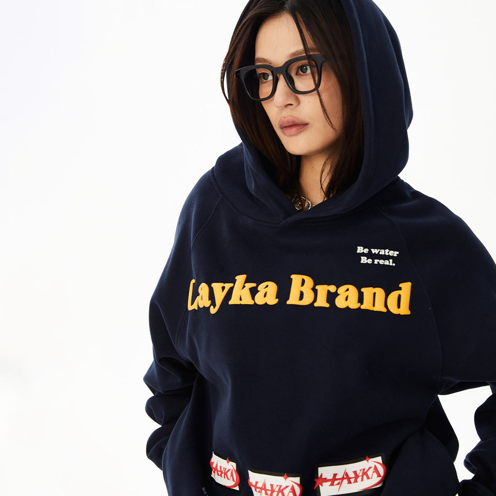 UNBDNS Letter Print Hoodie
