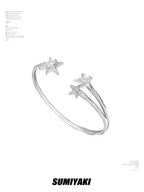 Imprisoned Star Liquid Metal Bracelet