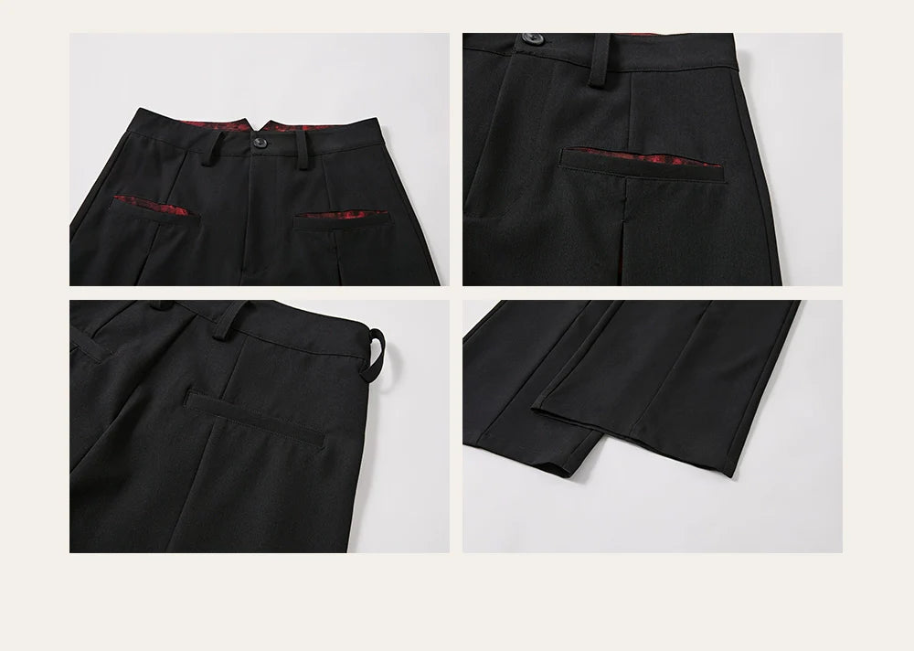 KREATE Contrasting Stand-up Collar Jacket