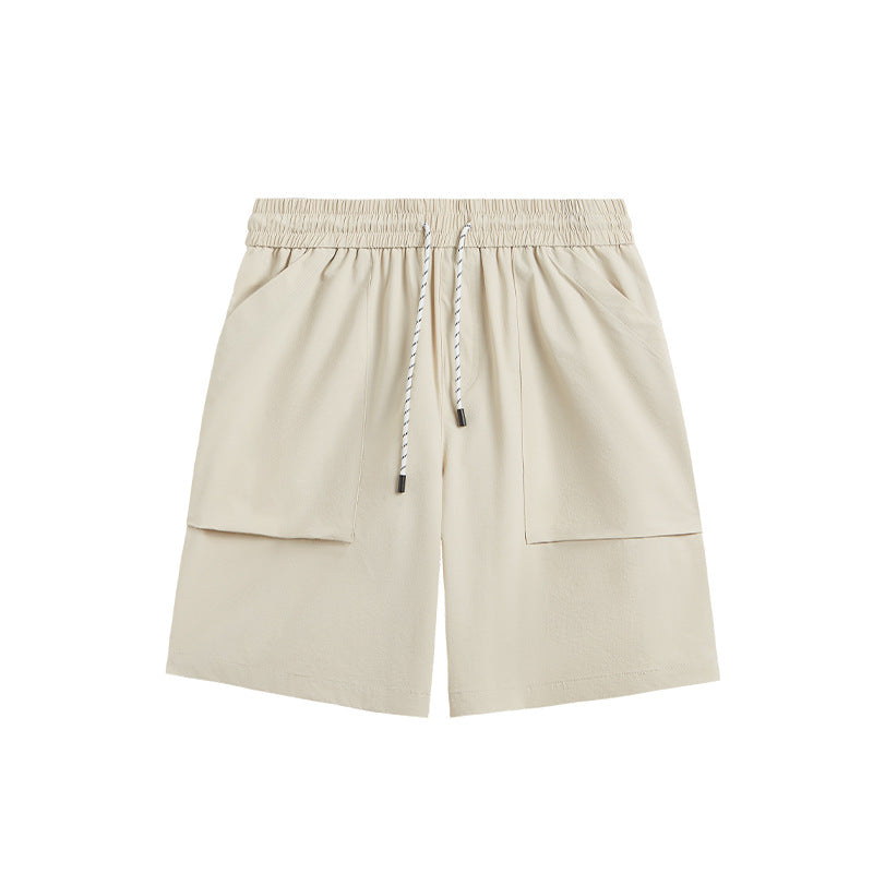 Japanese Trendy Elastic Sports Shorts