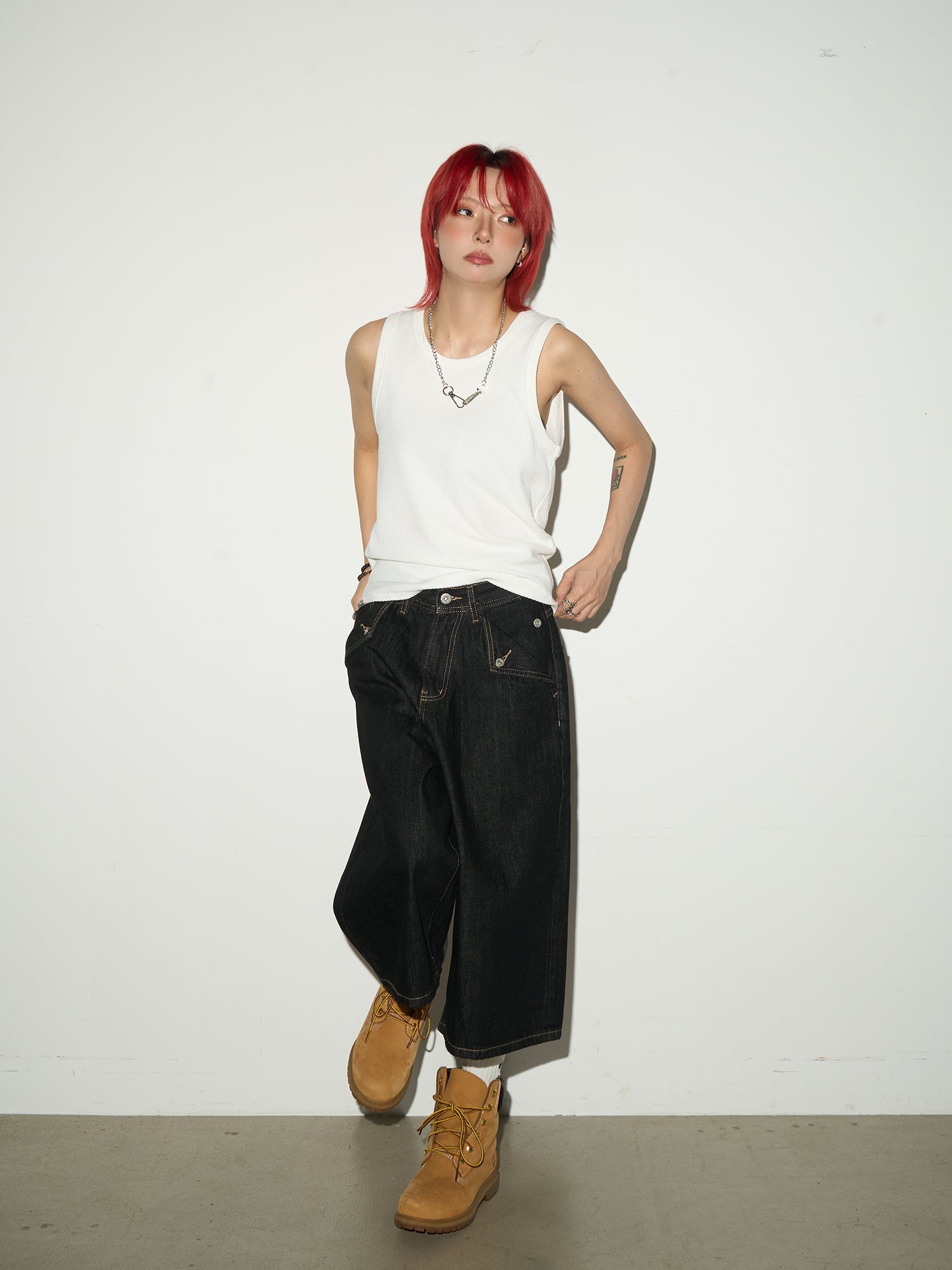 MICHINNYON denim shorts