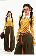 KPSR Vintage Pleated Scimitar Jeans