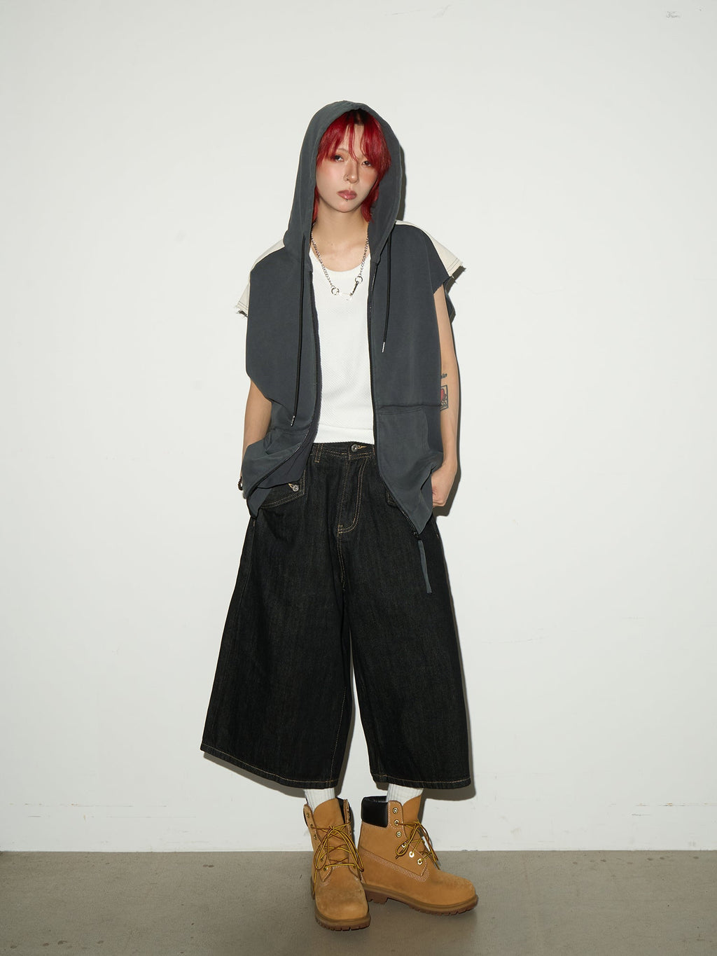 MICHINNYON denim shorts