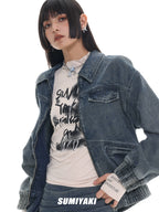 Virus Series Blue Cloud Glaze Earrings