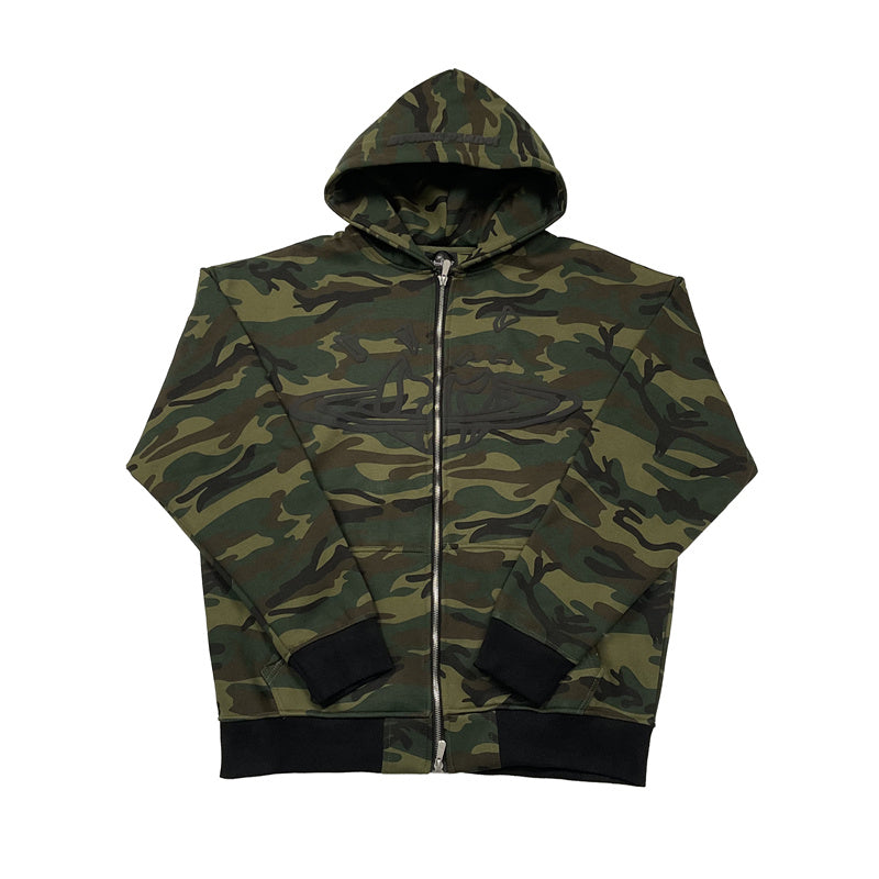 Broken Planet velvet hoodie & pants set