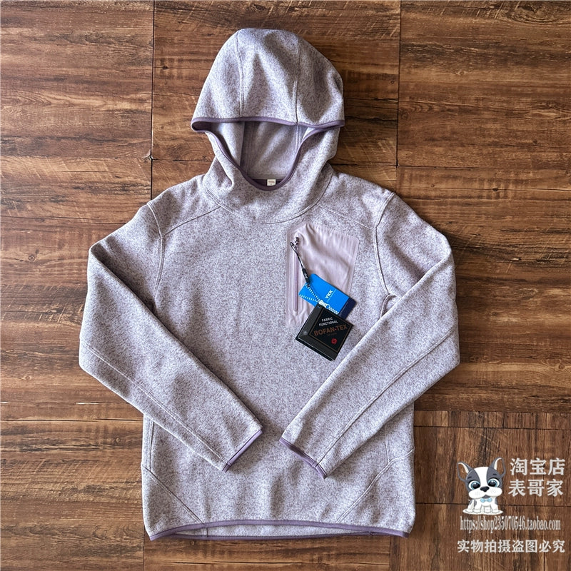 Fleece Hooded Pullover Sweatshirt