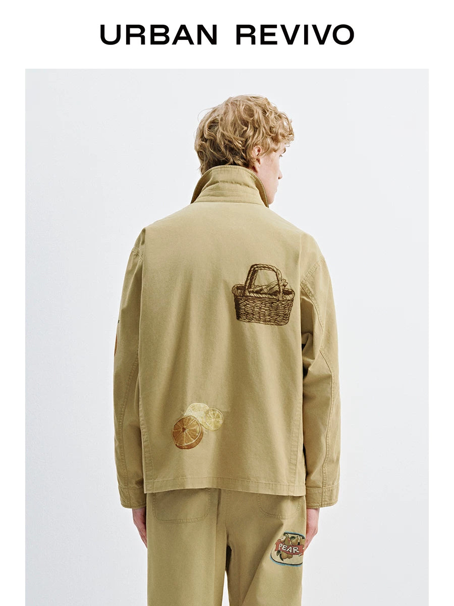 Urban Revivo Men's Amber Streamer Jacket