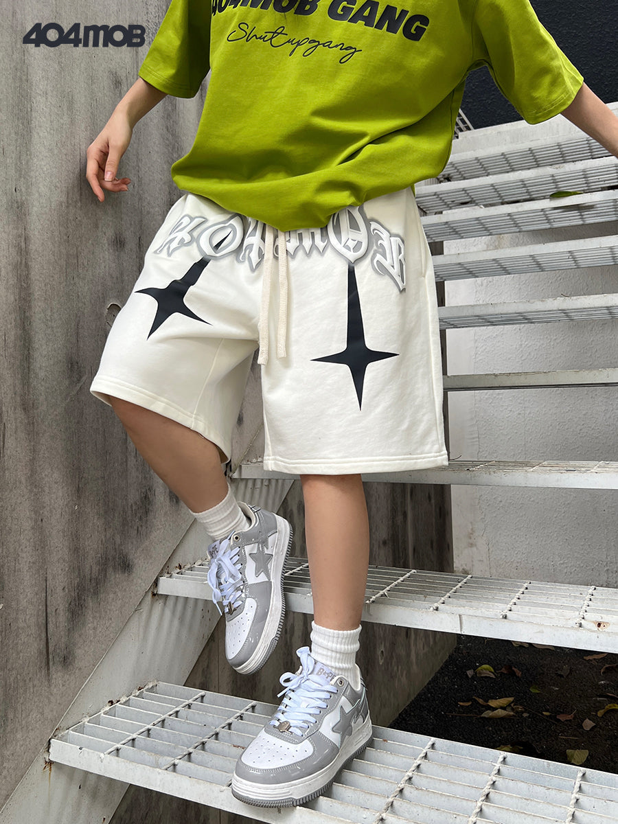 404MOB American heavy shorts Pants