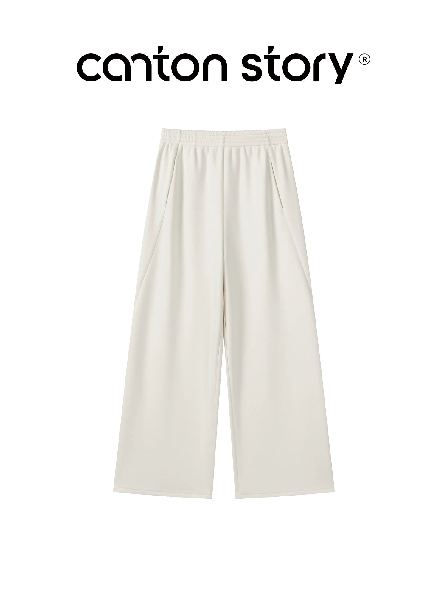cantonstory Lazy Commuting Wide Leg Pants