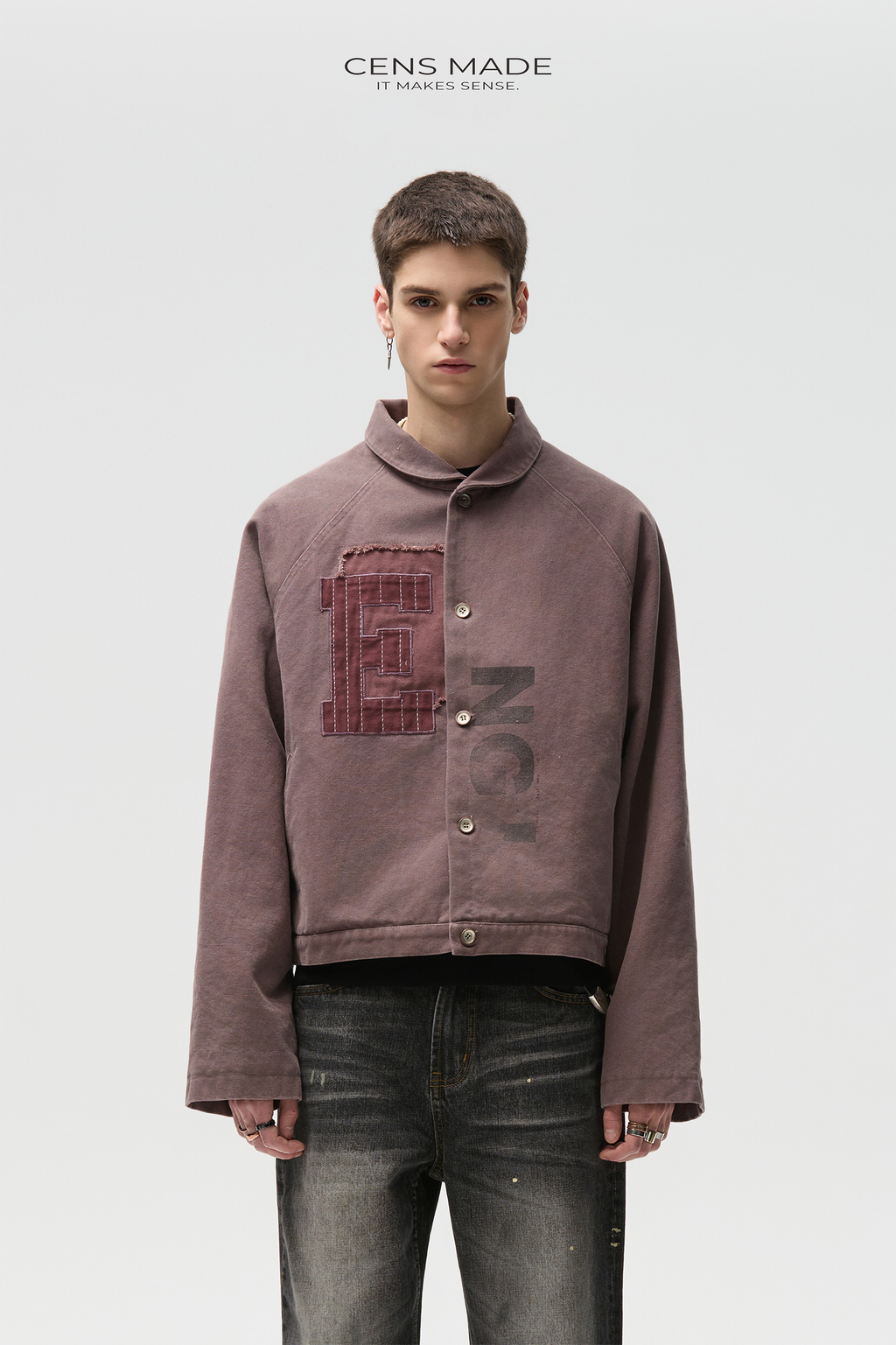 CENSMADE Detroit Washed Canvas Work Jacket