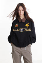 MADEEXTREME Twill Cotton Vintage Embroidered Jacket